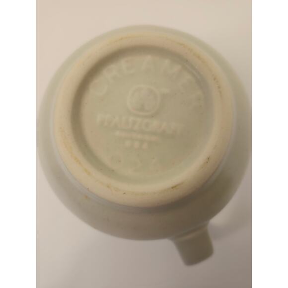 Pfaltzgraff Christmas Heirloom Creamer Sugar Bowl Set Of 2 Retired USA Holly - Picture 11 of 16